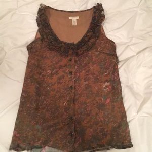 Silk Jcrew top